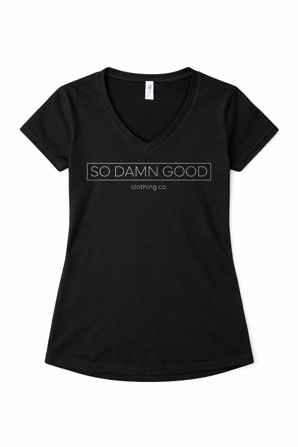 Women's Linear V-Neck Tee